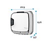Fellowes Array AW1 True HEPA Wall Mounted Air Purifier, 5-Speed, White (5884801)~#|#~A5C9E077-5730-41E0-890E89E99396A804_sc7