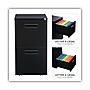 Alera 2-Drawer Mobile Pedestal File Cabinet with Recessed Pulls, Black, Legal (PA542820BL)~#|#~A5DF6A96-38FE-4F3C-AFFAA8B2DDA378ED_sc7