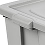 Sterilite 30 Gallon Tuff1 Tote with Snap-on Lid, Plastic, Cement, 4/Carton (16796A04)~#|#~A5E8FA38-2D5E-4396-8CB3D0530DF4C4B0_sc7
