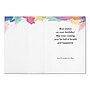 Customizable "Birthday Brushstrokes" Birthday Card, Blank Inside, w/ Silver Lined White Fastick Env, 100/Box~#|#~A6213FBE-0EE7-4DE8-B2E5421ADA0D362F_sc7