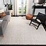 Safavieh Abstract Collection 5' x 8' Rectangle Indoor Area Rug, Tufted, Ivory/Beige (ABT141D-5)~#|#~A629D9FF-217C-4F96-840AF2F737025FC5_sc7