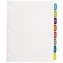 Avery Big Tab Printable Paper Dividers with White Labels, 8 Tabs, 20 Sets/Pack (11435)~#|#~A62C7751-22E3-41EB-832B6133BE07160A_sc7