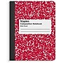 Staples 1-Subject Composition Notebooks, 7.5" x 9.75", Wide Ruled, 100 Sheets, Assorted Colors (ST55077C)~#|#~A63644F5-3256-4022-80522D0F25824925_sc7