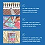 Lifelines FlowArt: Dot-By-Letter Snowed In Coloring Book, 20 Pages (LL-16-3162)~#|#~A637563C-43BF-4055-B0588B5E385D9E6D_sc7