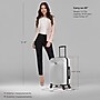 DUKAP Inception 20" Hardside Suitcase, 4-Wheeled Spinner, TSA Checkpoint Friendly, Silver (DKINC00S-SIL)~#|#~A643016B-B719-427B-9B32E56B36EF0482_sc7