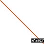 6" Paper Twist Ties, Orange, 2000/Carton (PBT6O)~#|#~A646CC96-112F-410B-BA65A83C0C7EAD6F_sc7