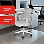 Staples Office Chair Mat, Clear Floor Mats, Flat-Pile Carpets, 60 x 46 Inch, Smooth Glide~#|#~A64E514C-A9DC-4EA5-A8A3AA526D873C89_sc7