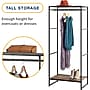 Whitmor 59.72" x 24.8" Garment Rack, Black (6764-11413)~#|#~A650F1A8-5E6C-40AD-8E97D8E1307E6925_sc7