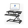 FlexiSpot M7 Series 28"W Manual Rectangular Adjustable Standing Desk Converter, Black (M7-E-28B)~#|#~A662AAEC-15A3-44BB-8C2DB1C1C0ED3BEF_sc7