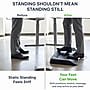Uncaged Ergonomics Active Standing Desk Mat, 32 x 19.75 in, Black (ASM-B)~#|#~A66B181F-DFF8-423D-9ED19814D762C964_sc7