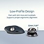 Kensington Slim Duo Gel Mouse/Trackball Wrist Rest, Black/Gray (K62438NA)~#|#~A69C0D41-815A-4D43-A7837ED3A53FF910_sc7