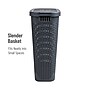 Mind Reader 10.57-Gallon Laundry Hamper with Lid, Plastic, Gray (40HAMP-GRY)~#|#~A69D0136-EE17-4D44-ACB13308821688E0_sc7