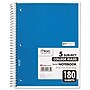Mead Spiral 5-Subject Notebook, 10.5 inches x 7.5 inches, College Ruled, 180 Sheets, Assorted Colors (05682)~#|#~A6B0D8AC-1CCE-4C5C-83283686E8520740_sc7