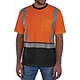 Ergodyne GloWear 8286BK High Visibility Short Sleeve Black Bottom T-Shirt, ANSI Type R Class 2, Orange, 5XL (22199)~#|#~A6B5533C-8072-464E-9DD360A4B57A9A38_sc7