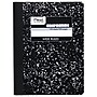 Mead 1-Subject Composition Notebooks, 9.75" x 7.5", Wide Ruled, 100 Sheets, Black (09910)~#|#~sp125996306_sc7