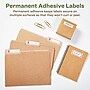 Avery EcoFriendly Laser/Inkjet File Folder Labels, 2/3" x 3-7/16", White, 750 Labels/Box (48266)~#|#~A6CD6E68-A01B-40F4-BFFAAFECFCFC29B2_sc7