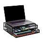 Mind Reader Two-Tier Monitor Stand Laptop Riser, Up to 30 lbs., Black (2TDMESHY-BLK)~#|#~A6DF83E3-D90C-48D9-BBCDAF812DB05AC3_sc7
