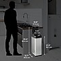 iTouchless Stainless Steel Sensor Trash Can, 13 Gallon, Silver (DZT13)~#|#~A6E08BB9-E5D9-40CC-AAF6E04F1E576CE1_sc7