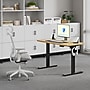 FlexiSpot E2 48''W Electric Rectangular Adjustable Standing Desk, Maple/Black (E2B4824M)~#|#~A6F5C303-FD52-4BFE-AB533C1B1D59D9E8_sc7