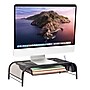 Mind Reader Monitor Stand with Paper Tray, Metal, Black (MESHMONSTA-BLK)~#|#~A6F84966-3979-4CE4-9DCAABEC4F852704_sc7