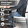 Mind Reader Memory Foam Ergonomic Back Cushion, Black (BACKFOAM-BLK)~#|#~A708A177-3844-4CB6-AC7A97698EC980A6_sc7