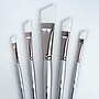 Silver Brush Silverwhite Angle Brushes, 5/Pack (SLVSW1587)~#|#~A71B9340-C418-4C71-9FB87138893766B7_sc7