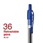 Staples ProGel™ Retractable Gel Pen, Fine Point, 0.7mm, Blue Ink, 36/Pack (ST62108)~#|#~A722B0D9-BD1B-4600-9397710AD208D15D_sc7