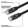 Staples TECH 50' Cat-6 Ethernet Cable, Male to Male, Black (ST62448)~#|#~A7230388-CE65-4826-B8CC3F3CCF0D8907_sc7