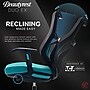 Beautyrest Duo-EX Ergonomic Mesh Swivel Computer Chair, Teal (60051-TEL)~#|#~A72799BC-7AF4-4059-A714495830183F89_sc7