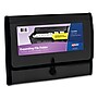 Avery Expanding File Folder Organizer, 7 Sections, Hook/Loop Closure, Letter Size, Black~#|#~A7317C21-8553-4677-AE4E07A02A8A47D9_sc7