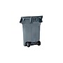 Rubbermaid BRUTE Resin Trash Can, 44 Gallon, Gray (2131929)~#|#~A7523956-580E-48AC-B65313A543308950_sc7