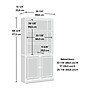 Sauder Select 70"H 5-Shelf Bookcase, Mystic Oak (426418)~#|#~A752A1B8-7823-4DCC-B96FCE87C37BCD57_sc7