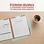 Staples Heavy Duty Pressboard Classification Folder, 2-Dividers, 2" Expansion, Letter Size, Green, 10/Pack (ST62790)~#|#~A78CC33B-21A1-4CBF-BCA187C1F35C77BE_sc7