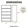 Hon® Brigade® 800 Series 5-Drawer Lateral File Cabinet, Putty, Letter and Legal (895LL)~#|#~A78F7CBC-C0B3-4C13-9762CBFB08C8F5CB_sc7
