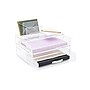 Russell+Hazel 4-Compartment Stackable Acrylic Organization Solution, Clear/Gold (36933)~#|#~A79074A7-FFF3-49DD-A443BB7FCF74F5D1_sc7
