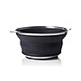 Better Houseware Collapsible Colander, Silicone, Black (733)~#|#~A7A09B28-57C6-41E6-93AD85D2C19EE0C3_sc7
