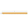 Teacher Created Resources Border Trim, 2.19" x 2.92', Golden Sun Scalloped, 12/Pack, 6 Packs/Bundle (TCR9243-6)~#|#~A7A9D116-F3FE-435A-BDCA63850C120689_sc7