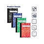 Better Office Mini Composition Notebooks, 3.25" x 4.5", Narrow Ruled, 80 Sheets, Assorted Colors, 24/Pack (25524-24PK)~#|#~A7B314A3-6C40-4871-A06B0FC10F76DD1C_sc7