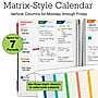 2026-2027 Excello Brands Rainbow Floral 8.5" x 11" Academic Weekly & Monthly Teacher Planner, Paperboard Cover (DTP-AY26-0053)~#|#~A7B3FA62-4DB4-46D6-AC03F92522AEBA29_sc7