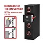 Staples Heavy Duty 4 Drawer Vertical File Cabinet, Letter Size, Black~#|#~A7F818A5-3C66-4A69-B88CBEA21078B584_sc7