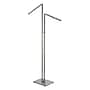 Nahanco Metal 2-Way Garment Rack, Chrome (K25)~#|#~A80D6730-403B-4368-BDC479B00901B473_sc7