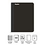 Staples Premium Composition Notebook, 7.5" x 9.75", 100 College Ruled Sheets, Black (TR58342)~#|#~A80EB541-9A40-40A3-AD76CB851018EEA6_sc7