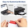 Avery Big Tab Insertable Paper Dividers, 5 Tab, White (11121)~#|#~A82637FF-3AD9-4BD1-943C584F6726B3E0_sc7