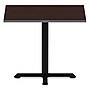 Alera Reversible Laminate Table Top, Square, 35 3/8w x 35 3/8d, Medium Cherry/Mahogany~#|#~A82C3DBA-E455-4434-B8EDEEACCC67D270_sc7