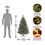 National Tree Company 4.5' Pre-Lit North Valley Spruce Artificial Christmas Tree (NRV7-301-45)~#|#~A834FB2E-25F1-4B60-BFDA0753BF38A021_sc7