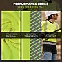 Ergodyne GloWear 8387 High Visibility Women’s Long Sleeve T-Shirt, ANSI Class R3, Lime, Medium (22353)~#|#~A857BD57-6CC0-4E4A-AC8D6E871FB3CA1A_sc7
