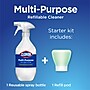 Clorox Multi-Purpose Cleaning Spray System Starter Kit, 1 Spray Bottle and 1 Refill, Crisp Lemon, 1.13 fl. oz. (60160)~#|#~A85B0B82-056F-4779-95FD74B41FF5DA6F_sc7