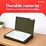 Staples Hanging File Folders, Letter Size, 1/5-Cut Tabs, Standard Green, Includes Tabs & Paper Inserts - 50/Pack~#|#~A8A20611-F254-4110-84F0FD8554368B11_sc7