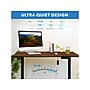 Mount-It! 55"W Electric Rectangular Adjustable Standing Desk, Brown/Black (MI-18114)~#|#~A8A2FF4F-4A06-4EA4-88F4F8D0006829F7_sc7