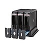 Dixie Ultra Triple Pack SmartStock Series-W Plastic Cutlery Dispenser, Black, 3/Carton (SSW3D85)~#|#~A8AD057E-AF84-4352-935A26C09223A8BB_sc7